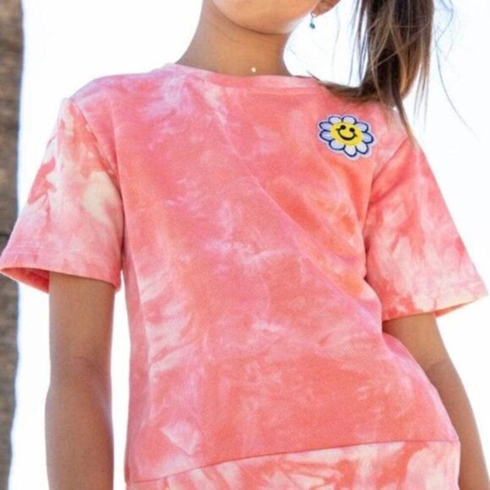 Lola‎ and The Boys - Daisy Tie Dye Top - Girls Size 8